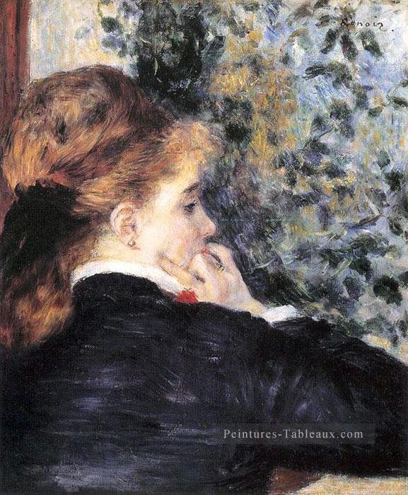 pensif Pierre Auguste Renoir Peintures à l'huile